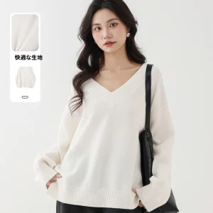 Soft Casual V-Ne Knitted Sweater Spring 2026 New Arrival Memory's Starting Point Overhead Sle Long Sve Regular Fit - AliExpress Sweaters&Jumpers