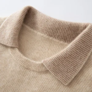 CHICUU Women Shirt Collar Cashmere Pullover 100% Cashmere Knitted Sweater Autumn Winter Basic Cashmere Knitwear Female Clothes - AliExpress Sweaters&Jumpers