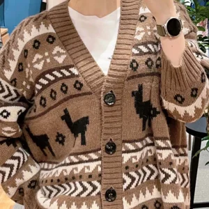 Pure Quali M Home Autumn Winter New Women's Knitwear V-ne Open Cardigan 00 Wool Embroidery Warmth Comfortable Fit - AliExpress Sweaters&Jumpers
