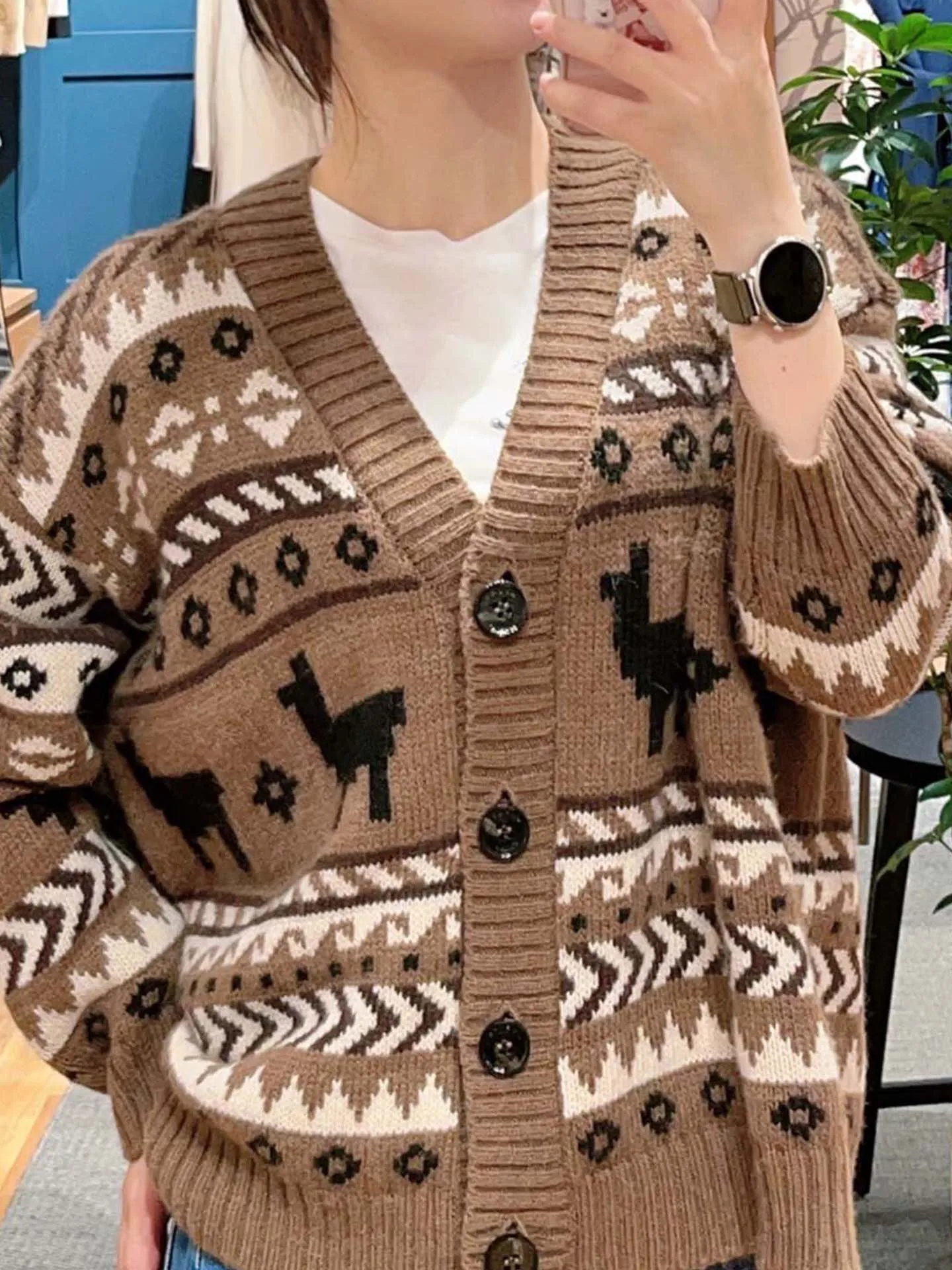 Pure Quali M Home Autumn Winter New Women's Knitwear V-ne Open Cardigan 00 Wool Embroidery Warmth Comfortable Fit - AliExpress Sweaters&Jumpers