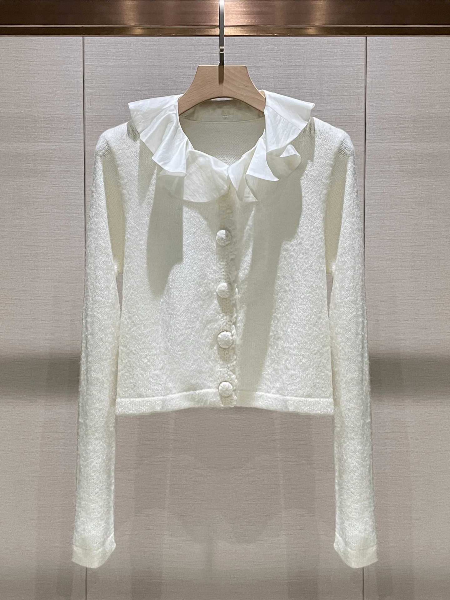 Ele ort Knitted Cardigan Women's Faion Spring Autumn Le Design Slim Fit Comfortable Soft Color Blo Open Front - AliExpress Sweaters&Jumpers