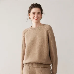 MEELEX New Arrival Women 100% Cashmere Sweater  Classic Autumn Winter Soft Thick Warm Pullover Tops Casual Knitted Blouse - AliExpress Sweaters&Jumpers