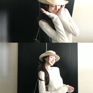Ultra Soft Camere Sweater V-Ne round Ne eep Camere Knitted Woolen Top Women's Commute Sle Thi Long Sve Sweater - AliExpress Sweaters&Jumpers