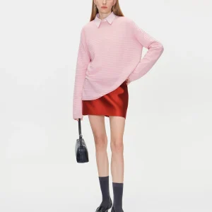 Waable Woolen Knitted Long Sve Stripe Pattern  River Biella Women's Soft Comfortable Casual Sle Faion Top - AliExpress Sweaters&Jumpers