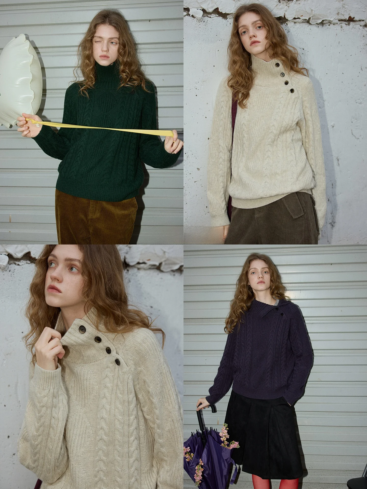 BMLT Thiened High Collar Sweater Knitted Warm Long Sve Overhead Sle Korean Faion Cozy Daily Wear Pure Color Design - AliExpress Sweaters&Jumpers