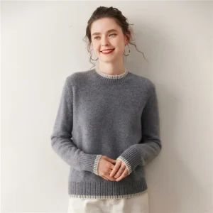 100% Cashmere Sweater Women‘s Knitwear Pullover New Fashion Autumn Winter Clothes O-neck Elegant Female Casual Soft Warm Tops - AliExpress Sweaters&Jumpers