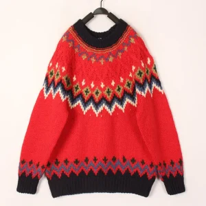 Vintage Snow Handle Wool Sweater Fair Isle Vintage Netie Knitted Sweater Winter Women's Faion Crew Ne Cardigan - AliExpress Sweaters&Jumpers