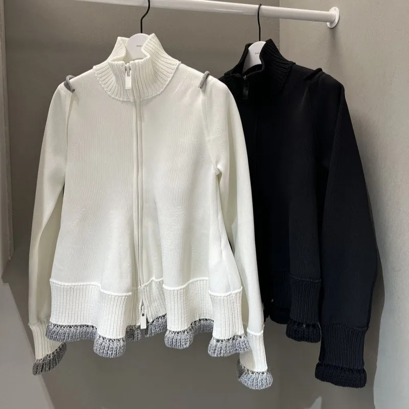 25 Autumn Winter New Solid Color Knitted Cardigan Loose Casual Sweater Slimming Top y2k cardigan women - AliExpress Sweaters&Jumpers