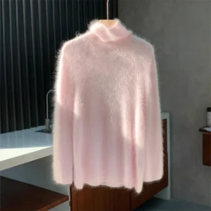 2026 Winter New Women's Woolen Turtleneck Sweater, Brushed Wool White Sweater Women - AliExpress Sweaters&Jumpers