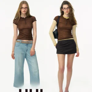 Slouchy Knit ort Sve T-irt Women's Slim Fit Summer New Sle round Ne Regular Length Fn Clean Explain Relaxing Sensa... - AliExpress Sweaters&Jumpers