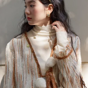 Soft Woolen Knitted Top 00 Wool f High Collar Base Layer Sweater for Women Autumn Winter Faion Comfortable Base Layer S... - AliExpress Sweaters&Jumpers