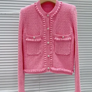 Elegant Sweet Style Long Sleeve round Neck Open Cardigan Versatile Outerwear European Fashion Little Fragrance Wind Age-Defying - AliExpress Sweaters&Jumpers