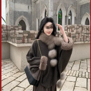 Limited Time Offer Women's Knitted Cowl Ne Sweater Soft Wool Blend Long Sve Mid-Length Casual Sle Ball Decoration - AliExpress Sweaters&Jumpers