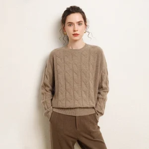 2024 New Women's Cashmere Sweater 100% Cashmere Knitted Fashion O-neck Hoodie Autumn/Winter Hot Selling Women's Top - AliExpress Sweaters&Jumpers