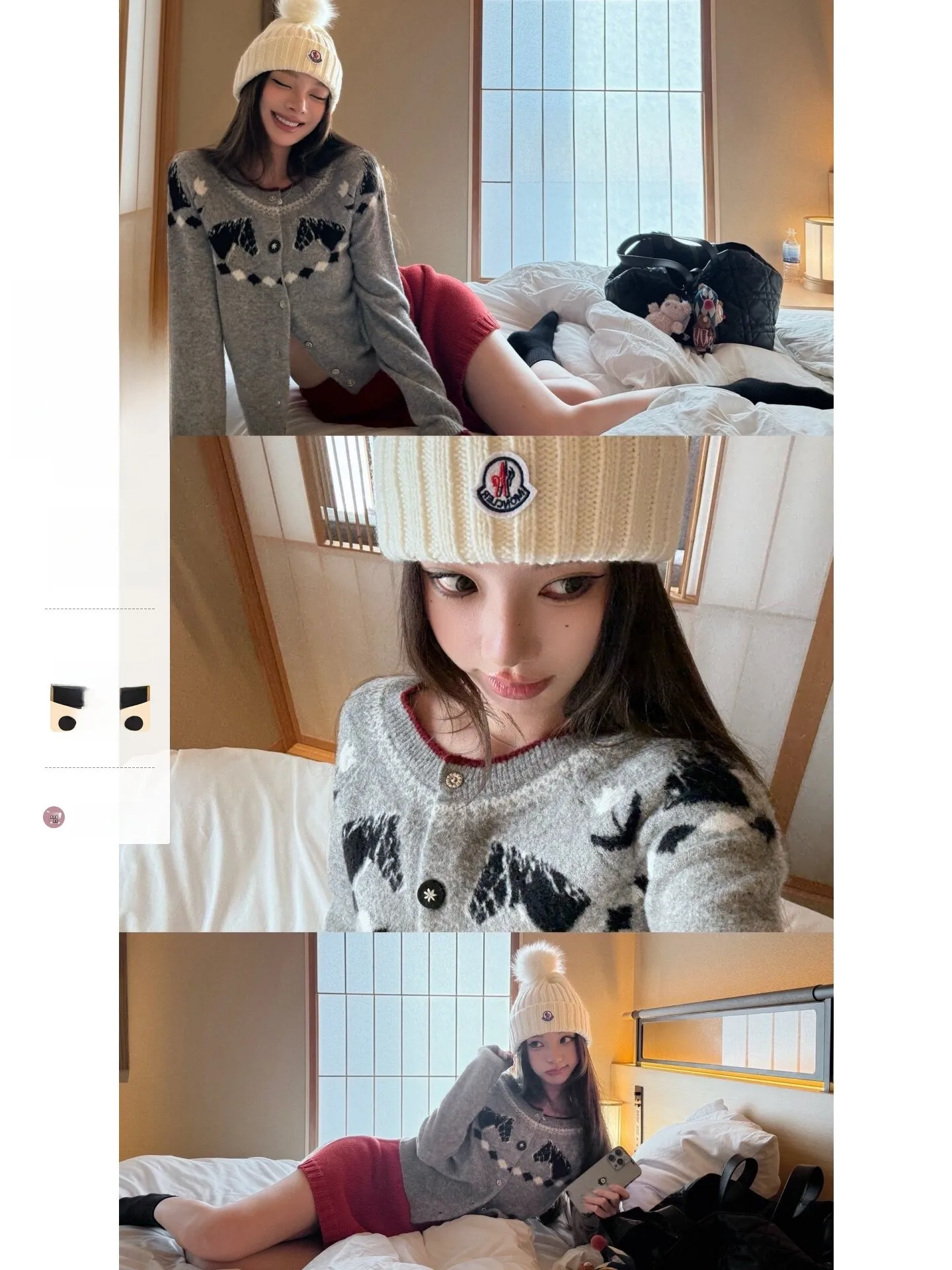 Yangzifan Knitted Sweater Women's Wool Blend Fair Isle Pattern New Year Succ Wealth Casual Slim Fit Long Sve roun... - AliExpress Sweaters&Jumpers