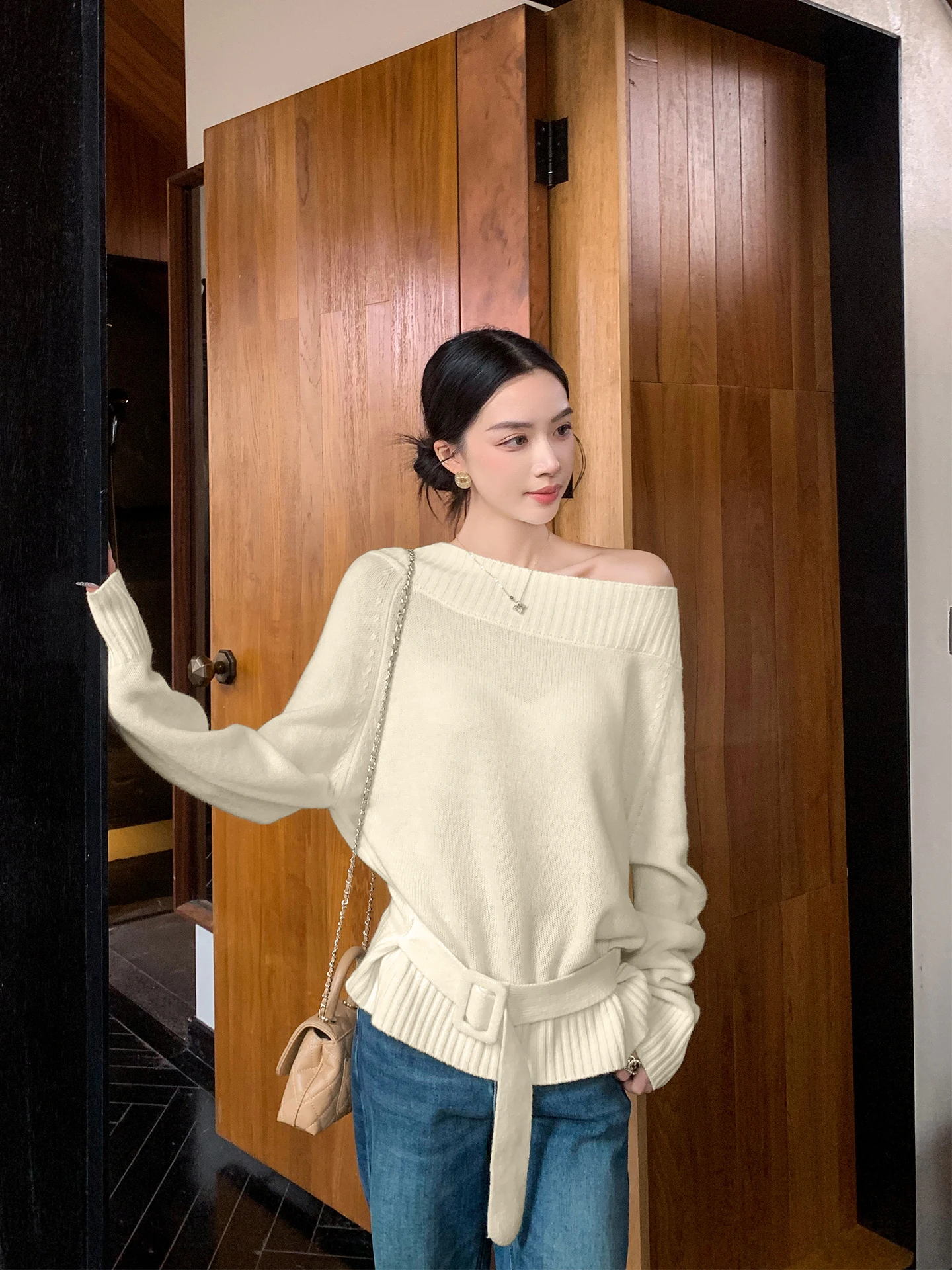 Spring New Sle Women's Slim Fit Knitted Sweater Soft Woolen Cr Color High Quali Comfortable Breathable Faionable Top - AliExpress Sweaters&Jumpers