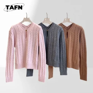 Chic Cashmere Sweater for Women, Elegant and Soft for Layering in Winter Cozy & Timeless Design for Cold Days AK1221 - AliExpress Sweaters&Jumpers