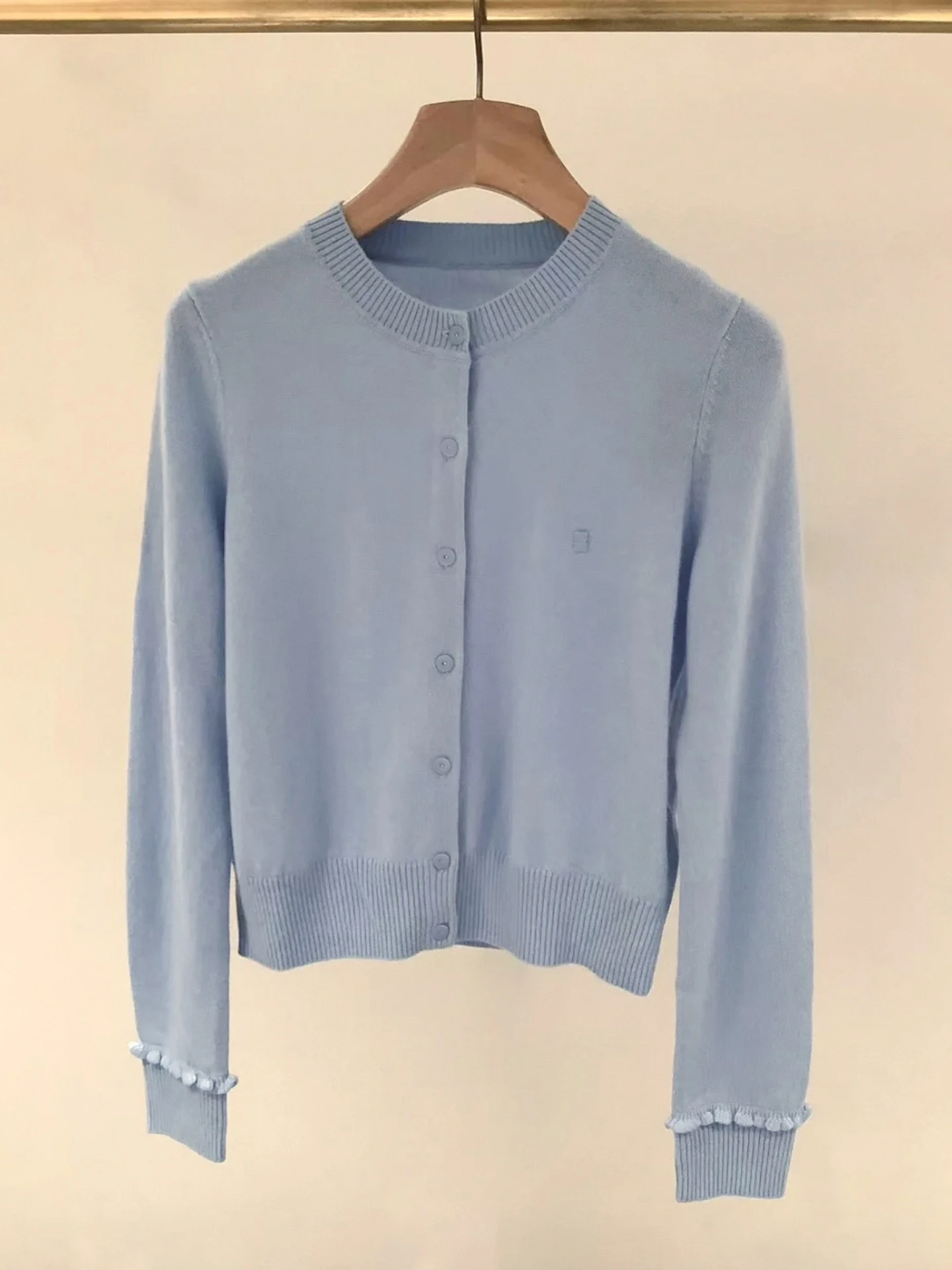 S Home Nu High End Women's Casual Knitted Cardigan Top Faionable Commute Sle round Ne ort Length Long Sve - AliExpress Sweaters&Jumpers
