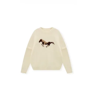 Zhou mat Design Autumn Winter New Sve Patchwork Small  Intarsia Sweater Soft Knitted Long Sve Women's ... - AliExpress Sweaters&Jumpers