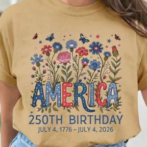 Women Floral Short Sleeve Tee T-shirt Crew Neck Vintage Summer Top, JustFashionNow T-Shirts, color:Camel|size:3XL