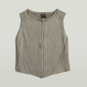 2 Way Washed Slim Knit - Brown - Women, Knitwear, G-Star RAW catalog