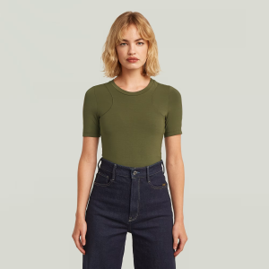2nd Skin Bodysuit T-Shirt - Green - Women, T-Shirts, G-Star RAW catalog
