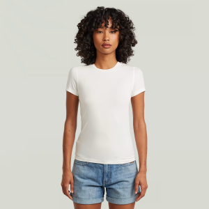 2nd Skin T-Shirt - White - Women, T-Shirts, G-Star RAW catalog