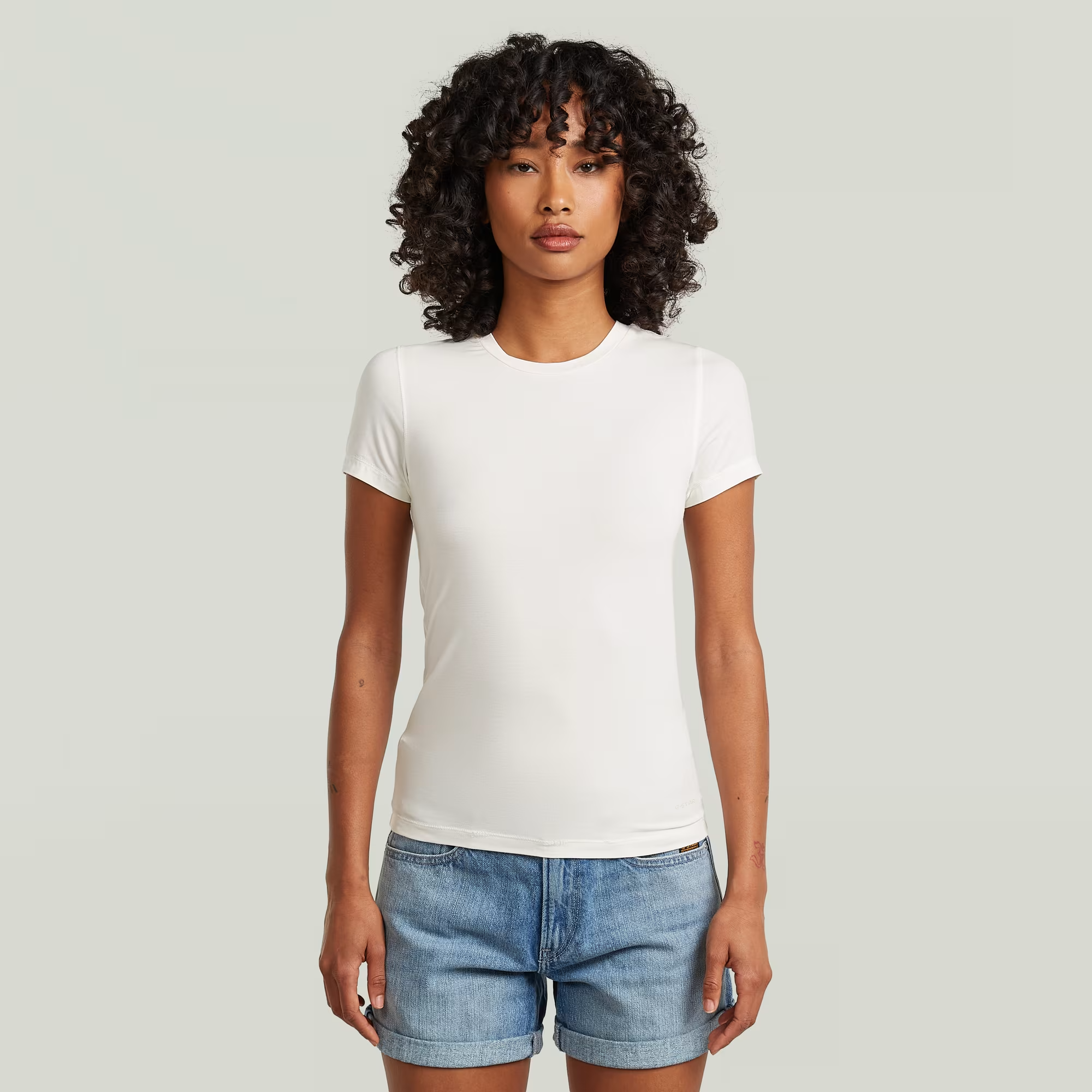 2nd Skin T-Shirt - White - Women, T-Shirts, G-Star RAW catalog