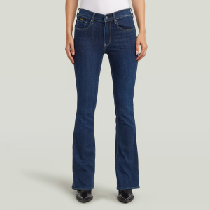 3301 Flare Jeans - Dark blue - Women, Jeans, G-Star RAW catalog