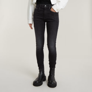 3301 High Skinny Jeans - Black - Women, Jeans, G-Star RAW catalog