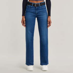 3301 Shape Straight Jeans - Medium blue - Women, Jeans, G-Star RAW catalog