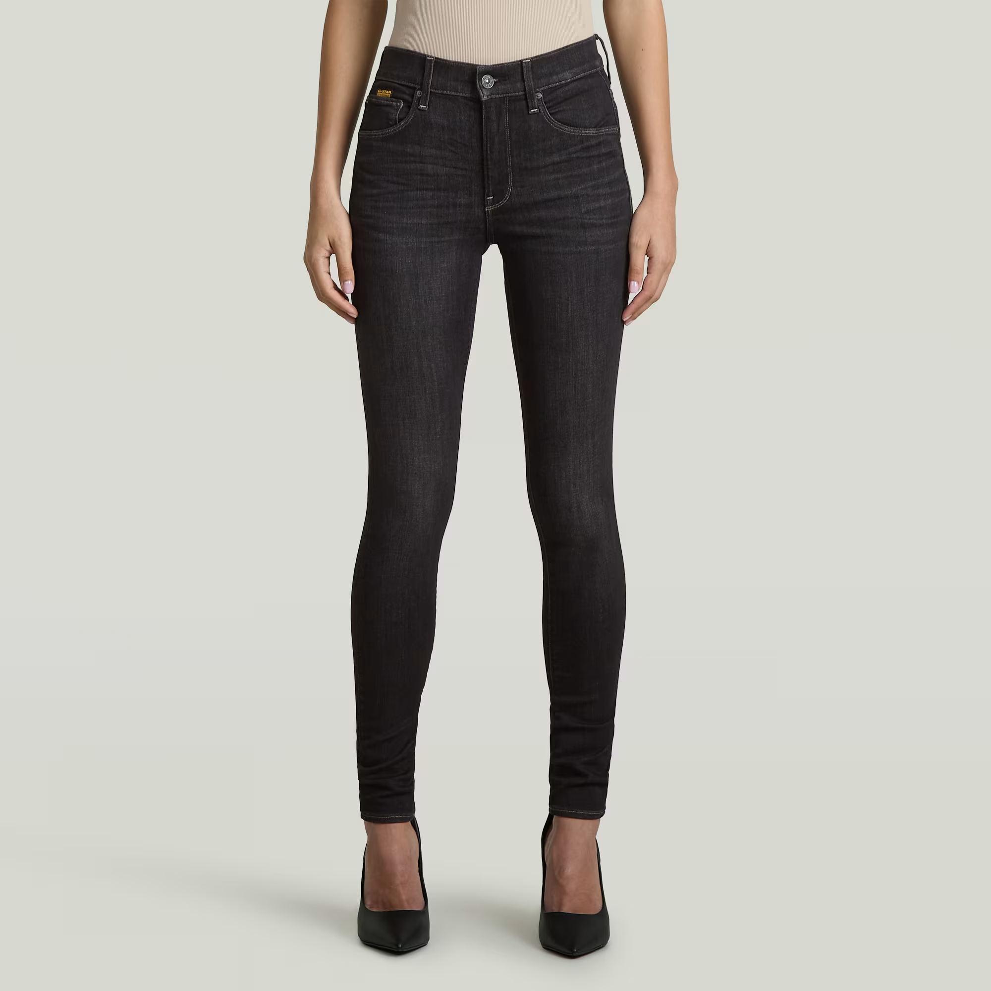 3301 Skinny Jeans II - Black - Women, Jeans, G-Star RAW catalog