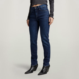 Ace 2.0 Slim Straight Jeans - Dark blue - Women, Jeans, G-Star RAW catalog
