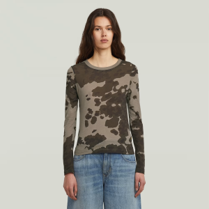 Allover Slim T-Shirt - Multi color - Women, T-Shirts, G-Star RAW catalog