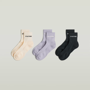 Anklet Sock 3-Pack - Multi color - Women, Accessories, G-Star RAW catalog