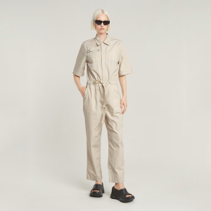 Army Jumpsuit - White - Women, Jumpsuits-Overalls, G-Star RAW catalog
