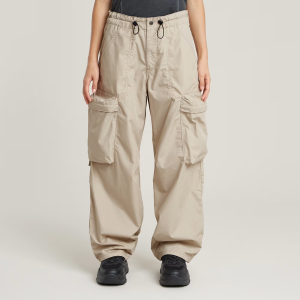 Balloon Cargo High Waist Pants - Beige - Women, Pants, G-Star RAW catalog