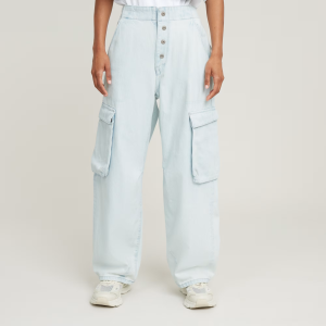 Balloon Cargo Jeans - Light blue - Women, Jeans, G-Star RAW catalog