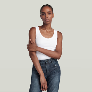 Base Tanktop - White - Women, T-Shirts, G-Star RAW catalog