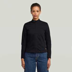 Biker Overshirt - Black - Women, overshirts, G-Star RAW catalog