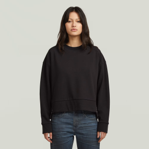 Biker Zip Sweater - Black - Women, Sweatshirts-Hoodies, G-Star RAW catalog