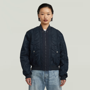 Bomber Jacket - Dark blue - Women, Jackets and Blazers, G-Star RAW catalog