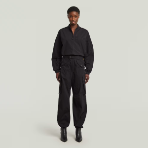 Bomber Jumpsuit - Black - Women, Jumpsuits-Overalls, G-Star RAW catalog