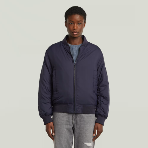 Bomber Padded Jacket - Dark blue - Women, Jackets and Blazers, G-Star RAW catalog