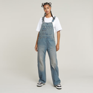 Bowey 3D Loose Overall - Light blue - Women, Jumpsuits-Overalls, G-Star RAW catalog