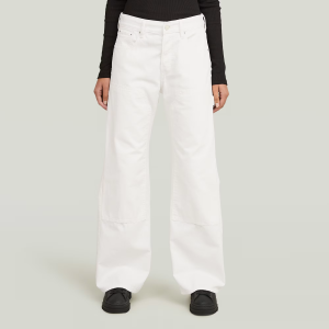 Bowey Barrel Carpenter Loose Jeans - White - Women, Jeans, G-Star RAW catalog