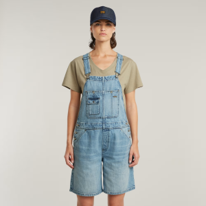 Bowey Loose Short Jumpsuit - Light blue - Women, Jumpsuits-Overalls, G-Star RAW catalog