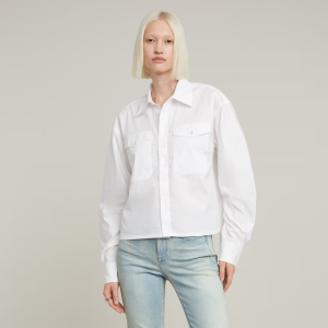 Boxy Shirt - White - Women, Shirts, G-Star RAW catalog