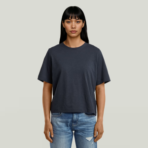 Boxy T-Shirt - Dark blue - Women, T-Shirts, G-Star RAW catalog