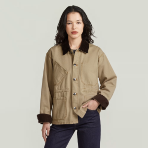 Boyfriend Barn Jacket - Beige - Women, Jackets and Blazers, G-Star RAW catalog